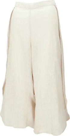 Guru-Shop Relaxhose Palazzohose, Boho Hosenrock, offene Sommerhose.. alternative Bekleidung