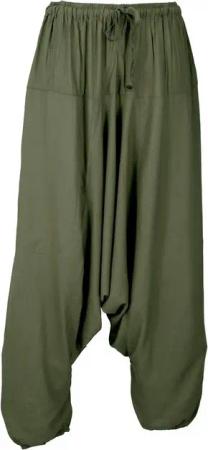 Guru-Shop Relaxhose Haremshose, Pluderhose, Pumphose, Aladinhose -.. Ethno Style, alternative Bekleidung