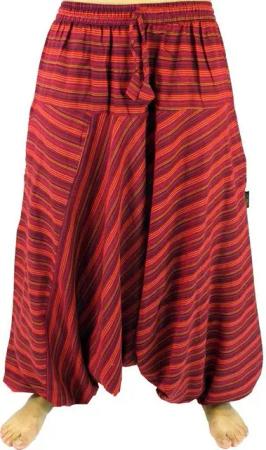 Guru-Shop Relaxhose Haremshose Pluderhose Pumphose Aladinhose aus.. Ethno Style, alternative Bekleidung