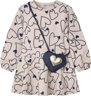 Mayoral Sweatkleid Sweatkleid mit Umhängetasche