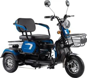 ENEWAY Elektromobil Bari, 500,00 W, 6,00 km/h, (Set, Fahrzeug mit Korb, Spiegel, Ladegerät), inklusive Körbe, mit leistungsfähigen Akkus