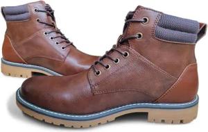 GOLDEN GOLDEN Winterstiefel Herren Schnürung Lässige Herrenstiefel Winterstiefel