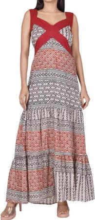 Guru-Shop Midikleid Boho Sommerkleid, Maxikleid, Strandkleid -.. alternative Bekleidung