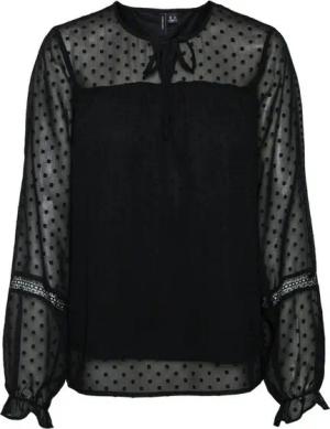 Vero Moda Langarmbluse VMLeah (1-tlg) Spitze