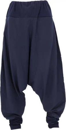 Guru-Shop Relaxhose Afghani Hose, Unisex Pluderhose, Goa Hose.. Ethno Style, alternative Bekleidung