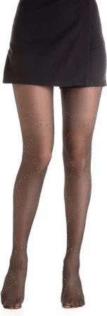 COFI 1453 Strumpfhose Elegante schwarze Strumpfhose für Damen 40 Den für stilvolle Outfits