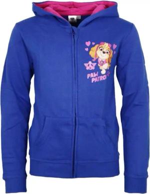 PAW PATROL Kapuzenpullover Paw Patrol Skye Kinder Mädchen Kapuzen Jacke Pulli Gr. 98 bis 128, 100% Baumwolle