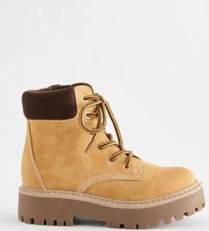 Next Schnürstiefel mit dicker Sohle Schnürstiefelette (1-tlg)