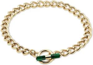 Esprit Edelstahlarmband ESPRIT Damen-Armband Edelstahl, Farbstein 2 Türkis, Modern
