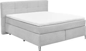 set one by Musterring Boxspringbett Fairfield, mit Metallfuß schwarz, Wendematratze, Breite 160 oder 180 cm