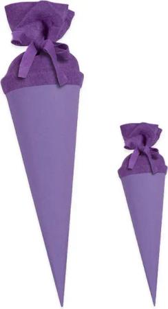 itenga Schultüte itenga Bastelschultüte 70cm und Geschwister 35cm mit Filzverschluss FL