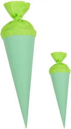 itenga Schultüte itenga Bastelschultüte 70cm und Geschwister 35cm mit Filzverschluss MI