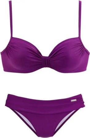 LASCANA Bügel-Bikini mit Raffungen am Cup
