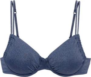 LASCANA Bügel-Bikini-Top Glitter, mit tollem Glitzereffekt