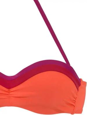 s.Oliver Bügel-Bandeau-Bikini-Top Yella, mit kontrastfarbenen Details