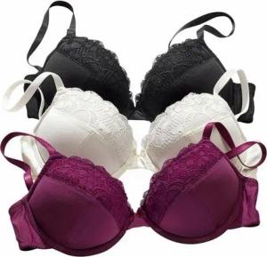 petite fleur Push-up-BH (Packung, 3 Stück) mit Bügel im attraktiven Multipack, Dessous