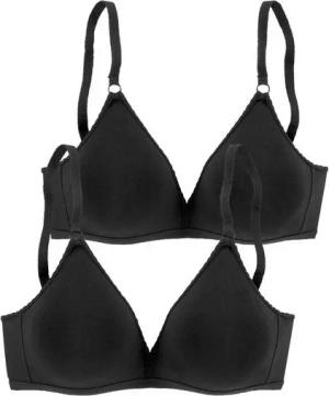 petite fleur Soft-BH (Packung, 2 Stück) ohne Bügel, im Triangel Schnitt