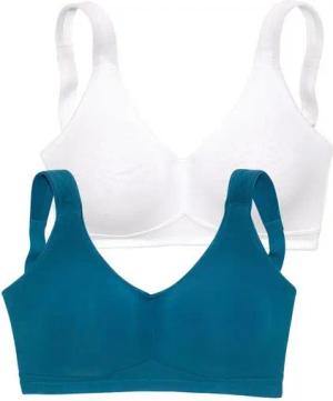 petite fleur Soft-BH (Packung, 2 Stück) ohne Bügel, aus weicher Baumwolle