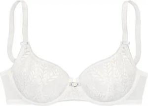 Vivance Bügel-BH aus transparenter Spitze in Blätterform, Dessous
