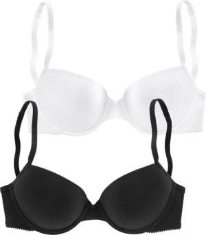 petite fleur Push-up-BH (Packung, 2 Stück) mit Bügel, mit herausnehmbaren Kissen