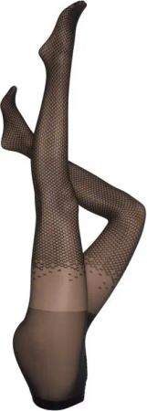 petite fleur gold Feinstrumpfhose 20 DEN im Overknee Design