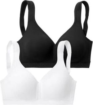 petite fleur Soft-BH (Packung, 2 Stück) ohne Bügel aus sanfter Baumwolle