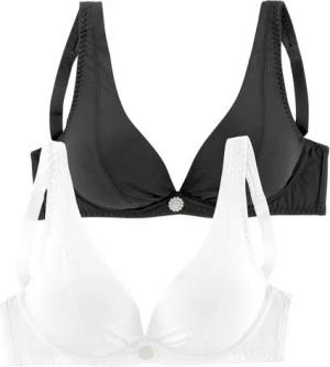 petite fleur Bügel-BH (Packung, 2 Stück) für ein tiefes Dekolleté