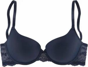 LASCANA Schalen-BH Nina Dessous mit Bügel, mit nahtlosen Cups und Spitze seitlich, Dessous