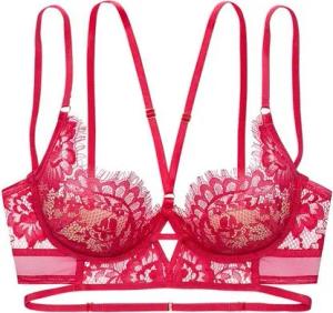 LASCANA Push-up-BH in aufregender Bänder-Optik, sexy Dessous
