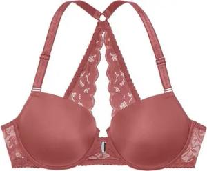 LASCANA Schalen-BH Premium Dessous mit wunderschönem Spitzenrücken und Vorderverschluss, Dessous