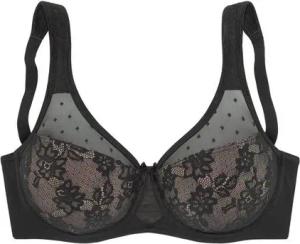 Nuance Minimizer-BH mit unterlegter Jacquardspitze, Dessous
