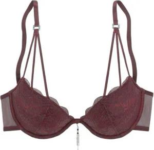 LASCANA Push-up-BH mit extravagantem Glitzeraccessoire, sexy Dessous