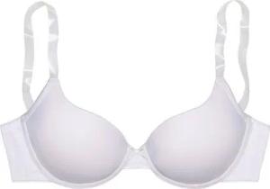 LASCANA Schalen-BH Ela mit transparenten Trägern, perfect basic mit Bügel, Basic Dessous