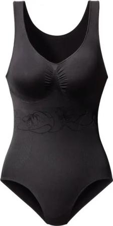 LASCANA Shaping-Body SEAMLESS mit zart eingestrickter Blumenranke, Shape wear Body, Basic