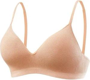 LASCANA Push-up-BH COMFY BRA ohne Bügel aus weicher Baumwollqualität, Basic Dessous