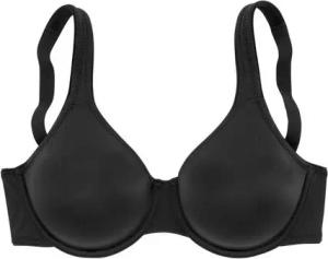 LASCANA Minimizer-BH mit Bügel und nahtlosen Cups, aus seidiger Microfaser, Basic Dessous