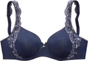 LASCANA Schalen-BH Wanda mit Bügel und mit seitlicher Stickerei Spitze, Dessous