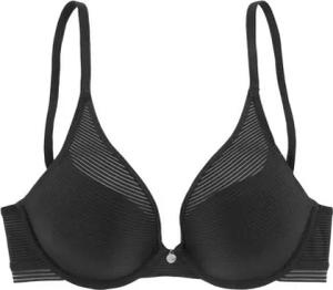 s.Oliver Push-up-BH Zoè aus modischen Mesh in Streifen-Optik