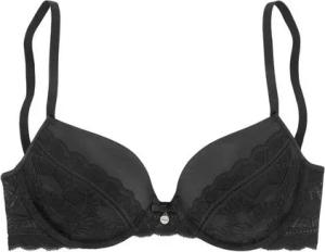 s.Oliver Push-up-BH Adèle mit graphischer Spitze und Metallaccessoire, Dessous
