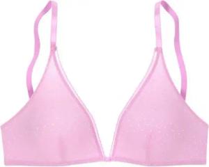 s.Oliver Bralette-BH Charlotte ohne Bügel aus Tüll in dezenter Pünktchen-Optik, Dessous