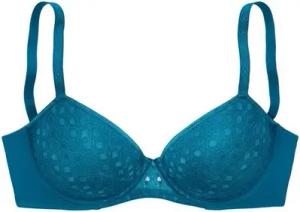 LASCANA Schalen-BH mit Spitze über nahtlosen Cups, auf Formbügel, Dessous
