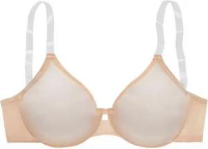 LASCANA T-Shirt-BH in transparenter Optik, Basic Dessous