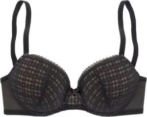 s.Oliver Push-up-BH Noelle aus graphischer Spitze mit Bügel, Dessous