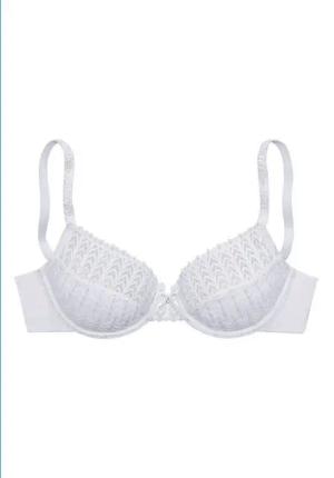 s.Oliver Bügel-BH mit transparenten Obercups aus graphischer Spitze, Dessous
