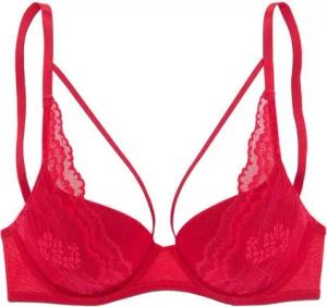 s.Oliver Push-up-BH Alice mit Spitze und Bänder-Optik, Dessous