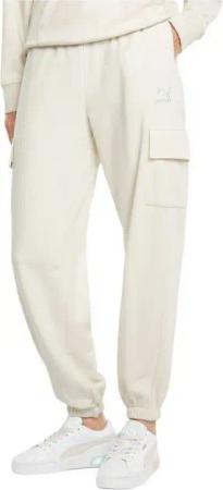 PUMA Jogginghose Hose Puma Cargo Sweatpants Tr, G S, F iv glo glo elastischer Hosenbund mit Kordelzug