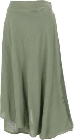 Guru-Shop Relaxhose Ethno Hosenrock, Boho Maxirock, Sommerrock -.. alternative Bekleidung