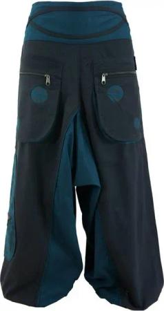 Guru-Shop Relaxhose Haremshose Pluderhose Pumphose Aladinhose.. Ethno Style, alternative Bekleidung