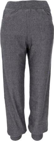 Guru-Shop Relaxhose Hose mit Beinbündchen Bio-Qualität - blaugrau alternative Bekleidung