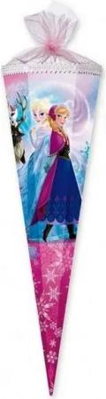 Nestler Schultüte Disney Eiskönigin FROZEN PINK, Zuckertüte 85cm (zum Schulanfang / Einschulung)